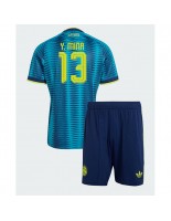 Kolumbia Yerry Mina #13 Vieraspaita Lasten MM-kisat 2026 Lyhythihainen (+ shortsit)